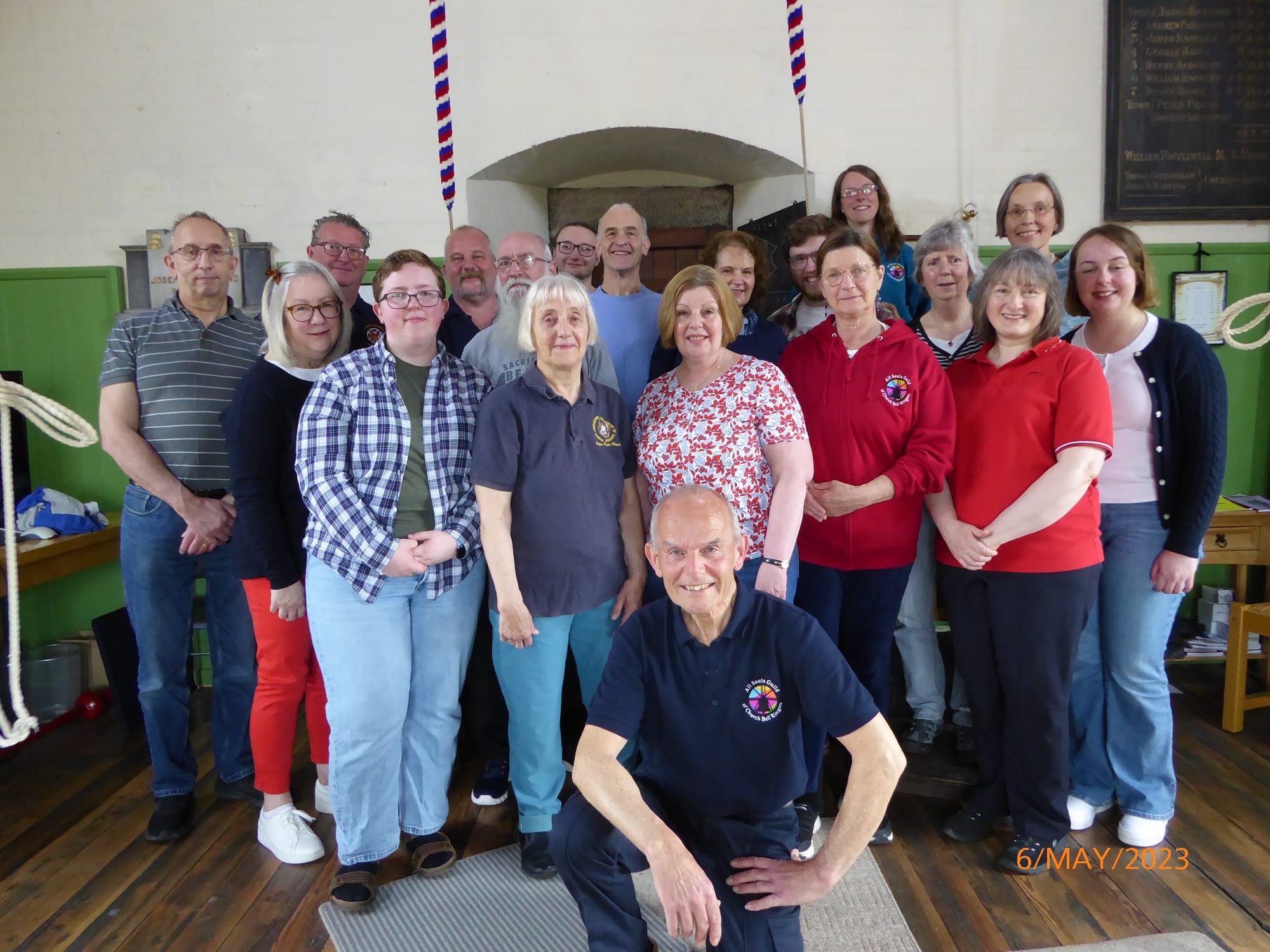 Coronation Ringers at All Souls Coronation Ringers