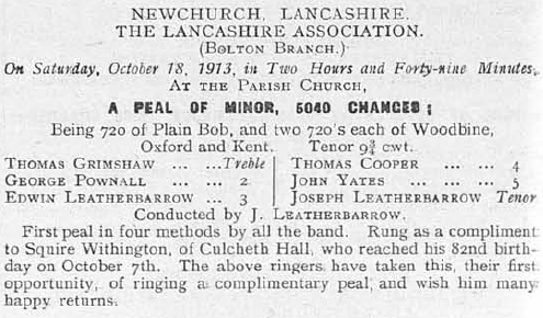 Peal Information