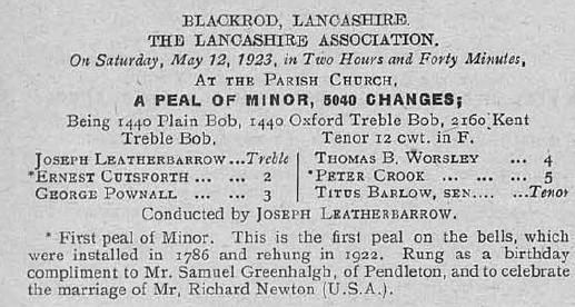 Peal Information
