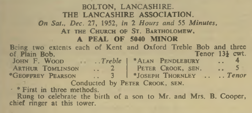 Peal Information
