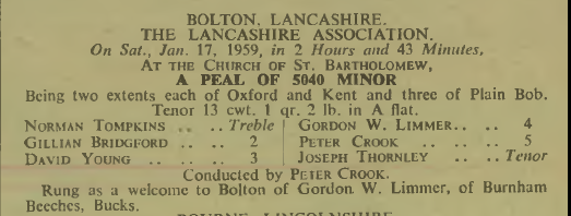 Peal Information