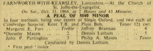 Peal Information