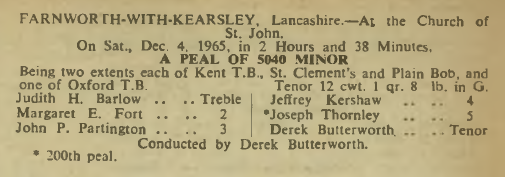 Peal Information