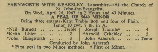 Peal Information